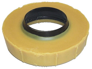 Extra Thick Toilet Bowl Wax Gasket With Poly Ring