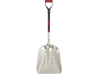 Aluminum Scoop Shovel #12 Fiberglass D Handle