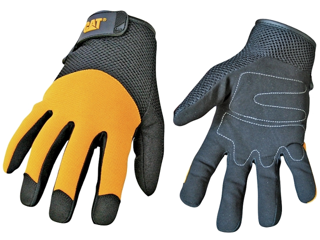 CAT Black & Yellow Utility Gloves (Sizes)