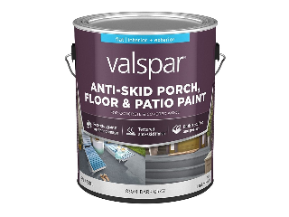 Valspar Anti-Skid Dark Gray Porch and Floor Paint, 1 Ga
