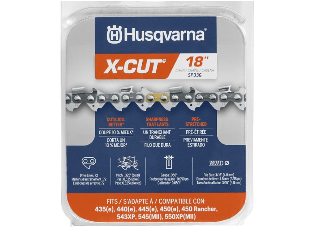 Replacement Saw Chain X-Cut SP33G, 18 In