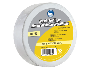 Butyl Mastic Foil Tape, 1.9 In x 33 Yd