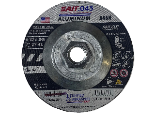 Cutting Wheel Type 27, 4 1/2 In x 0.45 In x 5/8 In -11  Hub