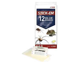 Stick-Em Mouse and Insect Glue Traps, 12 Pk