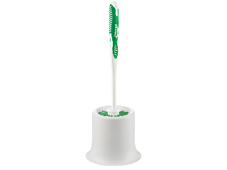 Libman White Toilet Brush with Holder