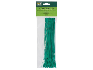 Plant Twist Tie 8 In, 100 Pk