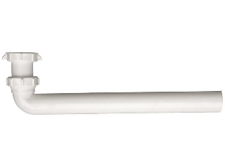 PVC Slip Joint/Direct Connect Arm Waste, 1-1/2 In x 15 In