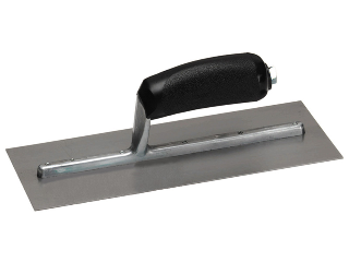 Plastic shop finishing trowel