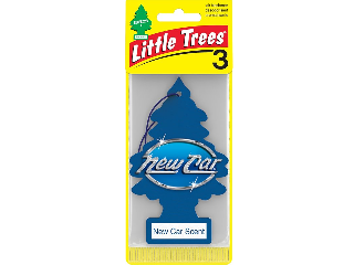 Little Trees Freshener New Car, 3 Pk
