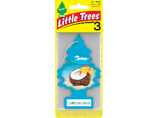 Little Trees Freshener Caribbean Colada, 3 Pk