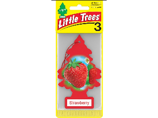 Little Trees Freshener Strawberry, 3 Pk