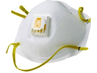 3M 8511 N95 Cool Flow Respirator Mask, 10 Pk