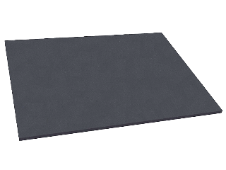 All-Purpose Rubber Mat 4 Ft x 3 Ft x 1/2 In
