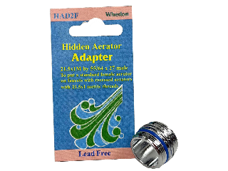 Whedon Hidden Aerator Adapter, Medium M21.5 x 1