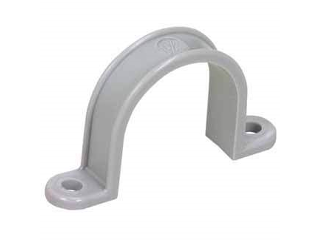 PVC 2 Hole Pipe Strap (Sizes)