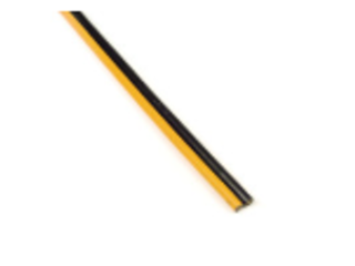Booster Cables Twin Connector 8 Ga, Black and Yellow