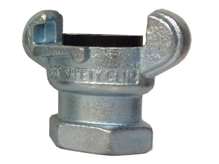 Crow Foot Coupler Female NPT 1 In Mallable Iron