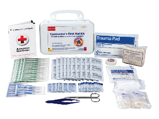 10 Person Contractor's First Aid Kit, 95 Pc