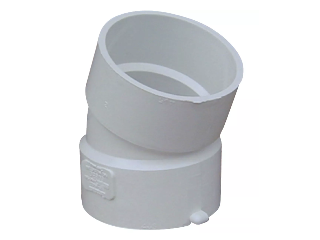 PVC 22.5 Degree Sewer & Drain Elbow, 3 In