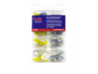 Heat Shrink Terminal and Connector Assortment Kit, 34 Pc