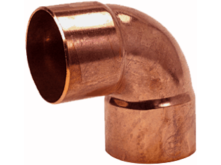 90 Degree Copper Sweat Elbow (Sizes)