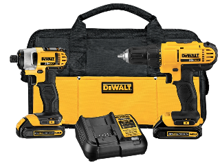 DeWalt Combination 20v 1/2 In Drill/Impact Driver Set