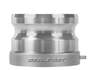 C & G Aluminum AW Male Adapter Weld Coupling, 2 In