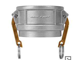 C & G Aluminum Female Weld Coupler, 2 In