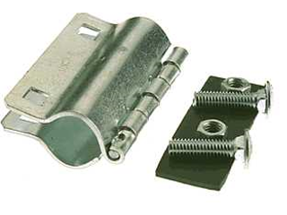 Galvanized Pipe Repair Clamp (Sizes)