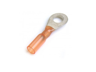 Red Heat Shrinkable Ring Terminal 22-18, 15 Pk (Gauges)