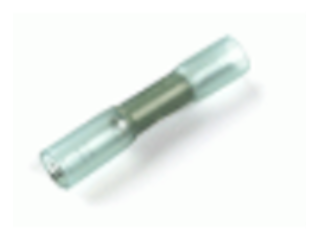 Blue Heat Shrinkable Butt Connector 16-14 Gauge, 15 Pk