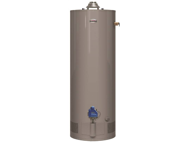 Gas Water Heater With Flame Guard, 40 Gallon