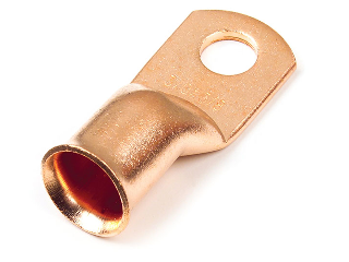 Copper Tube Lug  3/0 Gauge, 3/8 In Stud
