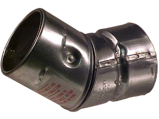 Double Wall Adjustable 45 Degree Elbow (Sizes)
