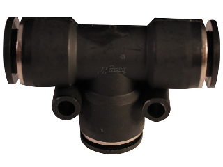 Push to Connect Nylon Tube Fitting Union Tee (Sizes)