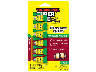 The Original Super Glue Gel, 1 Gm  6 Pk