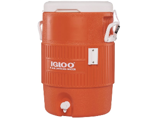 Igloo Orange Seat Top Water Jug, 5 Ga