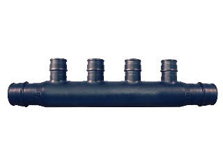 PEX-A Polly-Alloy Open End Manifold, 4 Port Open