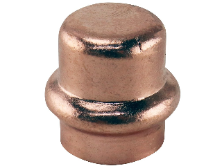 Copper Press Fit Cap (Sizes)