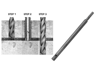 Rotary SDS Rebar Cutter 12 Inch (Sizes)