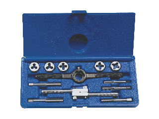 Starter Tap and Die Set, 12 Piece