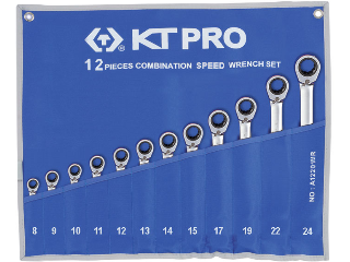 Metric 12 Point Combination Speed Wrench Set, 12 Pc