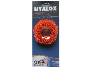Nyalox Medium Orange 120 Grit Cup Brush, 3 In