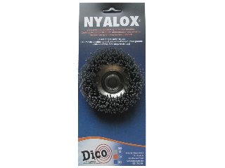 Nyalox Course Gray 80 Grit Cup Brush, 3 In