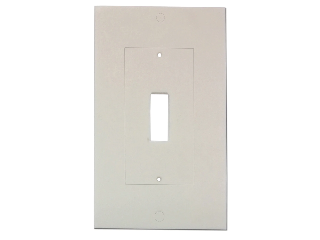 White Foam Switch & Wall Plate Insulator, 6 Pk