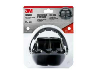 3M Folding Ear Muffs 25 Db, Black
