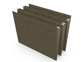 Staples Letter Size Hanging File Folders, 25 Pk