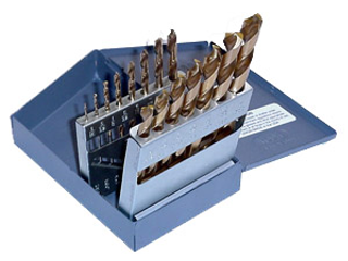 Titanium Coated Drill Bit Set 15 Piece - 32nds