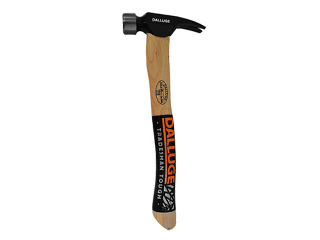 Dalluge Finishing Curved Handle Hammer, 16 Oz