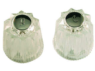 Danco Faucet Round Knob Handle, 2 Pk